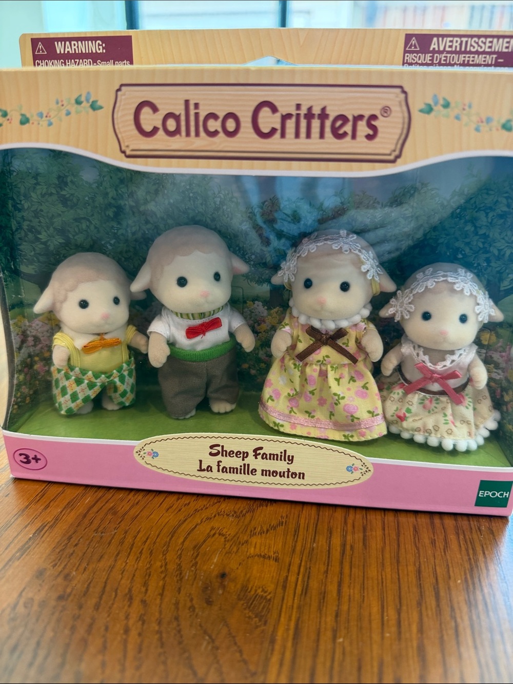 Calico Critters Sheep Family Playset - NIB